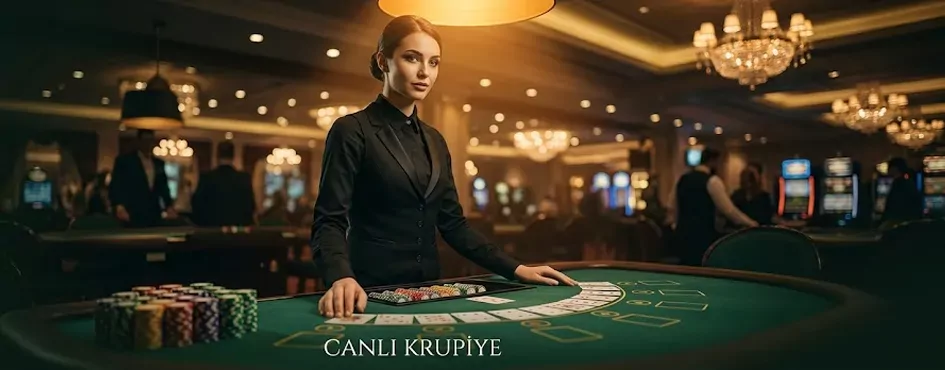 Canlı krupiye masaları