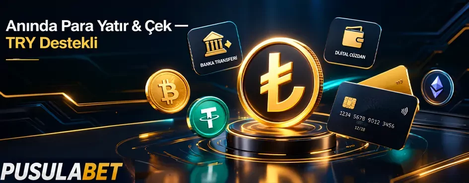 Anında yatır & çek